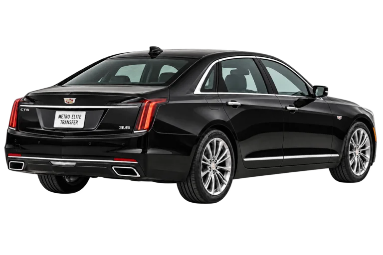Representative Cadillac CT6 sedan exterior with the complete vehicle visible.